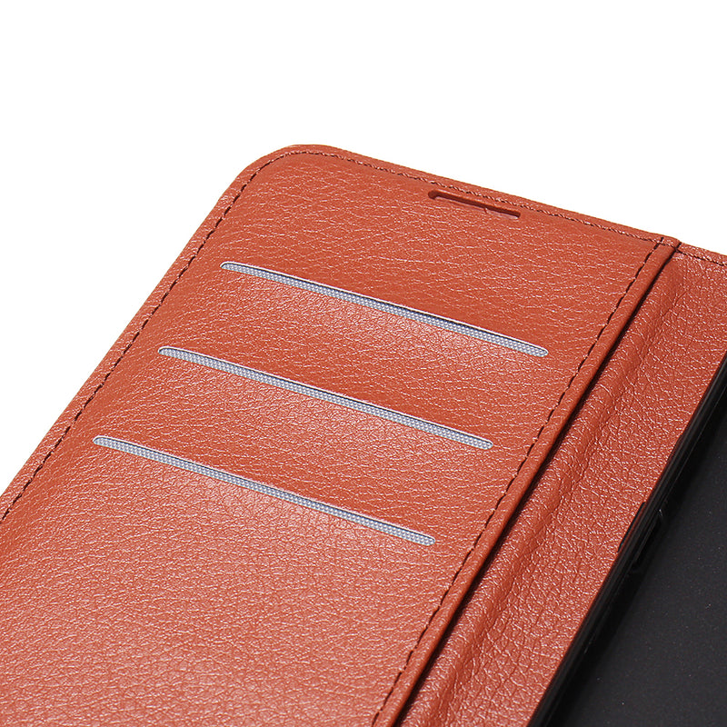 Bakeey Litchi Pattern Shockproof Flip with Card Slot Magnetic PU Leather Full Body Protective Case for Xiaomi Mi9 Mi 9 / Xiaomi Mi9 Mi 9 Transparent Edition