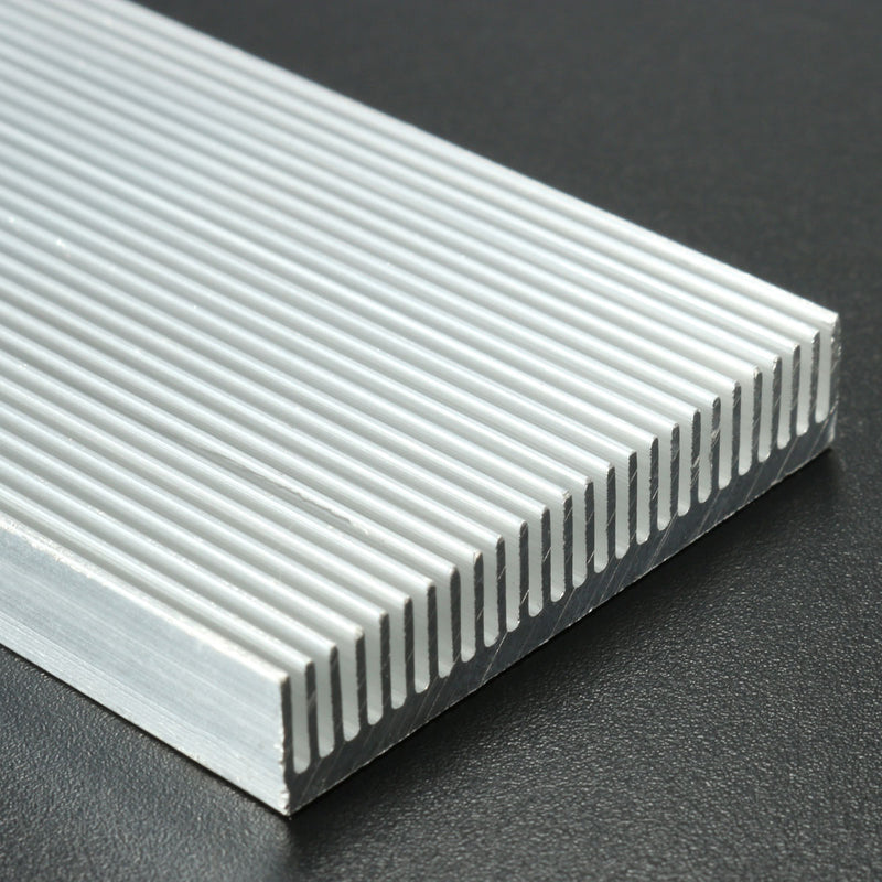 5pcs 100x41x8mm Aluminum Heat Sink Heat Sink Cooler For High Power LED Amplifier Transistor Cooling