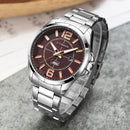 CURREN 8271 Business Style Men Watch Stainless Steel Strap Quartz Watch