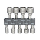 9pcs 1/4 Inch Hex Shank Power Nut Driver Drill Bit Set 5-13mm Socket Wrench