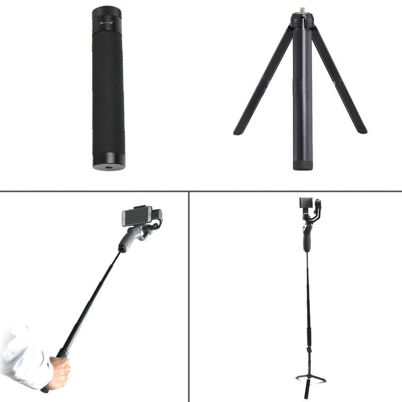 Extension Rod Bar Selfie Stick Holder Stand Tripod Mount Handheld Gimbal for DJI OSMO Mobile 2