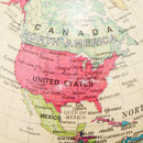 World Globe Earth Ocean Map With Rotating Stand Geography Science Educational Equipment