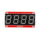 3pcs 4 Digit 7-Segment 0.56' LED Display Tube Decimal 7 Segments HT16K33 I2C Clock Double Dots Module