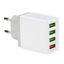 Bakeey 5A QC3.0 Multi Port Fast Charging EU Plug USB Charger Adapter With Data Cable For Tablet Oneplus 7 6Pro Huawei P30 Xiaomi Mi8 Mi9 S10 S10+
