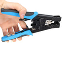 Crimper Pliers Tool Coax Compression Crimping Cable Connectors Wire Plier RG59/RG58/RG6 BNC/RCA/F