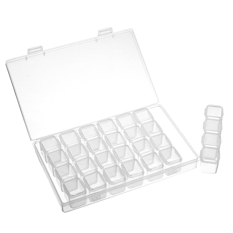 34Pcs/Set DIY Diamond Paintings Tool Cross Stitch Tool Set w/ Copy Board for DIY Art Craft