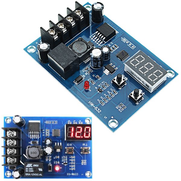 3pcs XH-M603 DC 12-24V Charging Module Storage Lithium Battery Control Switch Protection Board