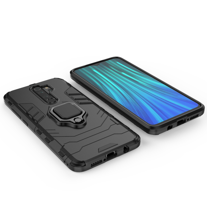 Bakeey Armor Magnetic Card Holder Shockproof Protective Case For Xiaomi Redmi Note 8 PRO