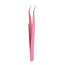Stainless Steel Nail Nippers Straight Curved Tweezers Nail Rhinestone Paillette Glitter Picker Eye Makeup