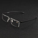 BROADISON Rimless Presbyopia Reading Glasses Super Lightweight Fashionable