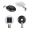 9 LED Solar Powered Fence Roof Sink Garden Courtyard Wall Light Automatic On/Off Cold