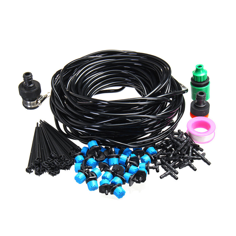 94Pcs 25 Meters DIY Plant Self Watering Micro Drip Irrigation System Garden Hose