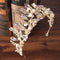 Wedding Jewelry Pageant Crown Headband Baroque Handmade Crystal Rhinestone Princess Tiara Bridal
