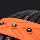 2pcs Universal Car Snow Chain Vehicle Anti Skid Tire Emergency Sand Ground Strap