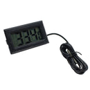 Mrosaa Digital LCD Screen Electronic Thermometer Fish Tank Temp Meter Aquarium Thermometer With Waterproof 1M Probe