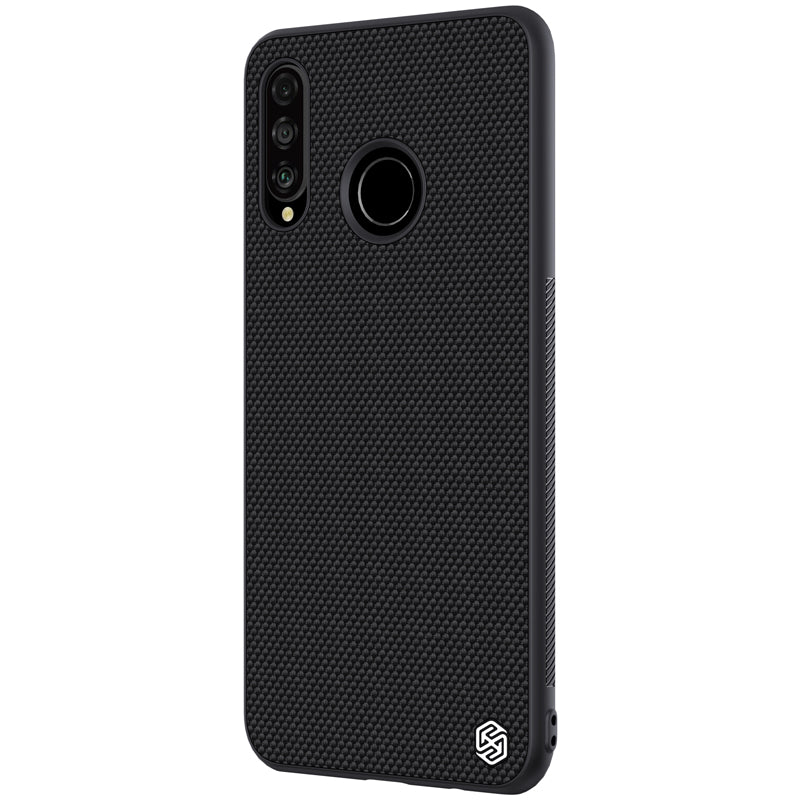 NILLKIN Slight Nylon & Synthetic fiber Anti-fingerprint Textured Protective Case for HUAWEI P30 Lite