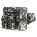 Multi-Pockets Tactical Waist Bag Water Bottle Holder Kettle Pouch Outdoor Hunting Hiking