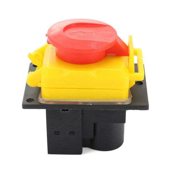 250V Universal DKLD DZ-6-2 15 Amp NVR Switch Emergency Stop Saftey Red Cut Off Killer