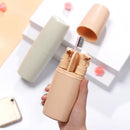 4pcs Travel Portable Toothbrush Comb Case Holder Storage Organizer Shampoo Shower Gel Dispenser Box