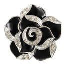 2 PCS Camellia Flower Styling Car Perfume Air Freshener Clip Air Conditioner Vent Clamp