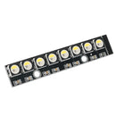 3Pcs Straight Board 8x 5050 RGBW Cool White LED 6000K Display With Integrated Drivers Module
