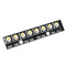 3Pcs Straight Board 8x 5050 RGBW Cool White LED 6000K Display With Integrated Drivers Module