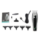 Electric Hair Trimmer USB Rechargeable With 5 Limit Comb Minimum Hair Length 0.1mm Hair Carving 10W