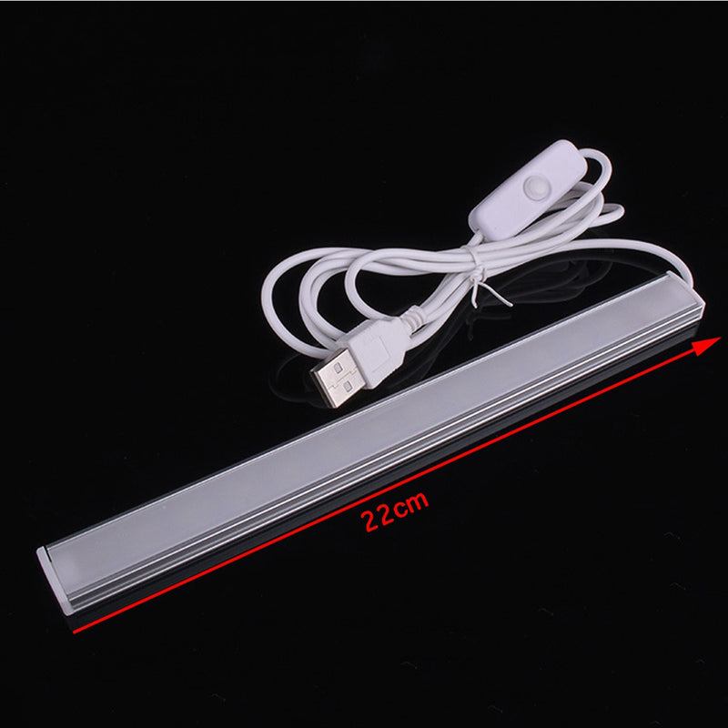 Portable USB Strip Bar LED Desk Table Lamp Light for Bedside Book Desk