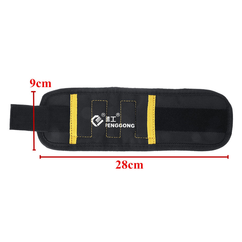 Magnetic Wrist Band Magnet Strap Tool Holder Belt Screws Bolt Nuts Nails