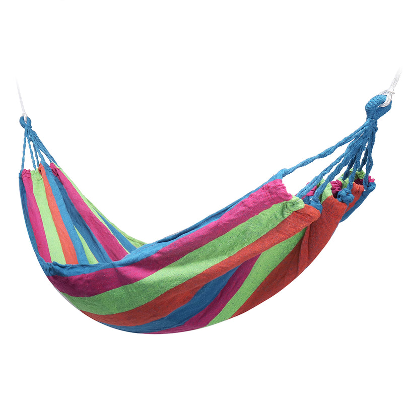 2 Person Hammock Chair Hamac Outdoor Camping Leisure Bed Hanging Bed Double Sleeping