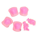 6Pcs Children Kids Elbow Knee Pad Wrist Guard Protector For Skateboard Skating Skiing