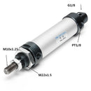 MAL25x50 25mm Bore 50mm Stroke Double Acting Mini Pneumatic Air Cylinder