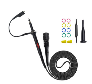 Cleqee P2060 2Pcs High Quality DC-60MHz Oscilloscope Probe For Tektronix HP X1/X10 BNC Test Lead kit