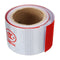 3M Red White Reflective Tape Night Safety Warning Conspicuity Tape Film Sticker