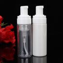 Portable 50ml Foaming Bottle Refillable Soap Dispenser Mousse Mild Cleaner Whipped Foam Pump Travel