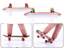 Random Color Graffiti Finger Skateboard Mini Suit With Tools Toys For Kids Children Gift