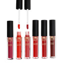 6PC/Set Lip Gloss Lip stick Matte Waterproof Long Lasting Nude Glitter Shimmer Lipstick Women Fashion Makeup Gift