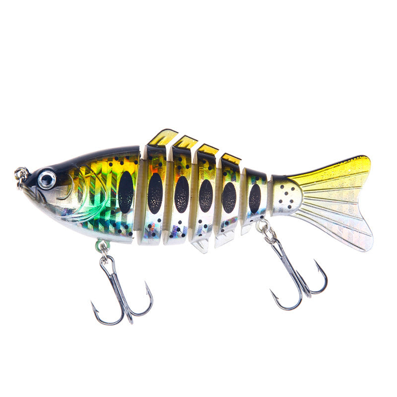 ZANLURE XY-238 5pcs/set 15.6g 10cm 7 Section Swimbait Hard Bait Fishing Lure Isca Artificial Lures