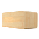 Digital LED Wooden Desk Alarm Clock With Thermometer Voice Control