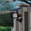 8 LED Pure White Solar Spotlightt Outdoor Garden Lawn Landscape Path Lamp