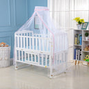 Kids Baby Bed Canopy Bedcover Mosquito Net Curtain Toddler Crib Cot Bedding Tent