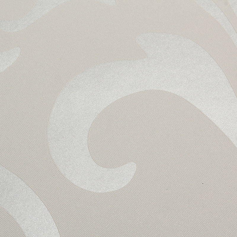 3D Silver Victorian Wall Sticker Damask Embossed Rolls Wallpaper Feature Living Room Background Decor