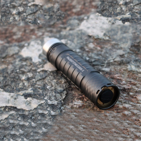 PALIGHT GS800s Mini 18650 Battery Flashlight 350lm Rechargable EDC Work Lamp Hunting Camping Emergency Lantern With Charging Socket