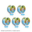 WNB 90g 63/37 Rosin Core Tin Lead 183 Melt Silver Solder Wire Welding Flux 2.0% Iron Cable Reel 0.3mm 0.4mm 0.5mm 0.6mm 0.8mm