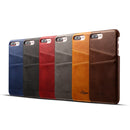 Premium Cowhide Leather Card Slot Protective Case For iPhone 7 Plus/8 Plus