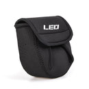 LEO 27918 SBR Outdoor Fishing Slotted Spinning Reel Bag Tackle Reel Protective Pouch
