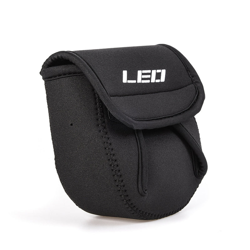 LEO 27918 SBR Outdoor Fishing Slotted Spinning Reel Bag Tackle Reel Protective Pouch