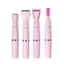 4 IN 1 Electric Epilator Lady Beard Shaver Trimmer Kit Hair Grooming Waterproof