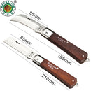 BERRYLION 2PCS Electrician Cutter Wire Stripper Cutter Folding Blade Cutter