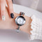 SKMEI 1406 Luxury Unique Design Waterproof Stainless Steel Fashion Women Watch Quartz Watch